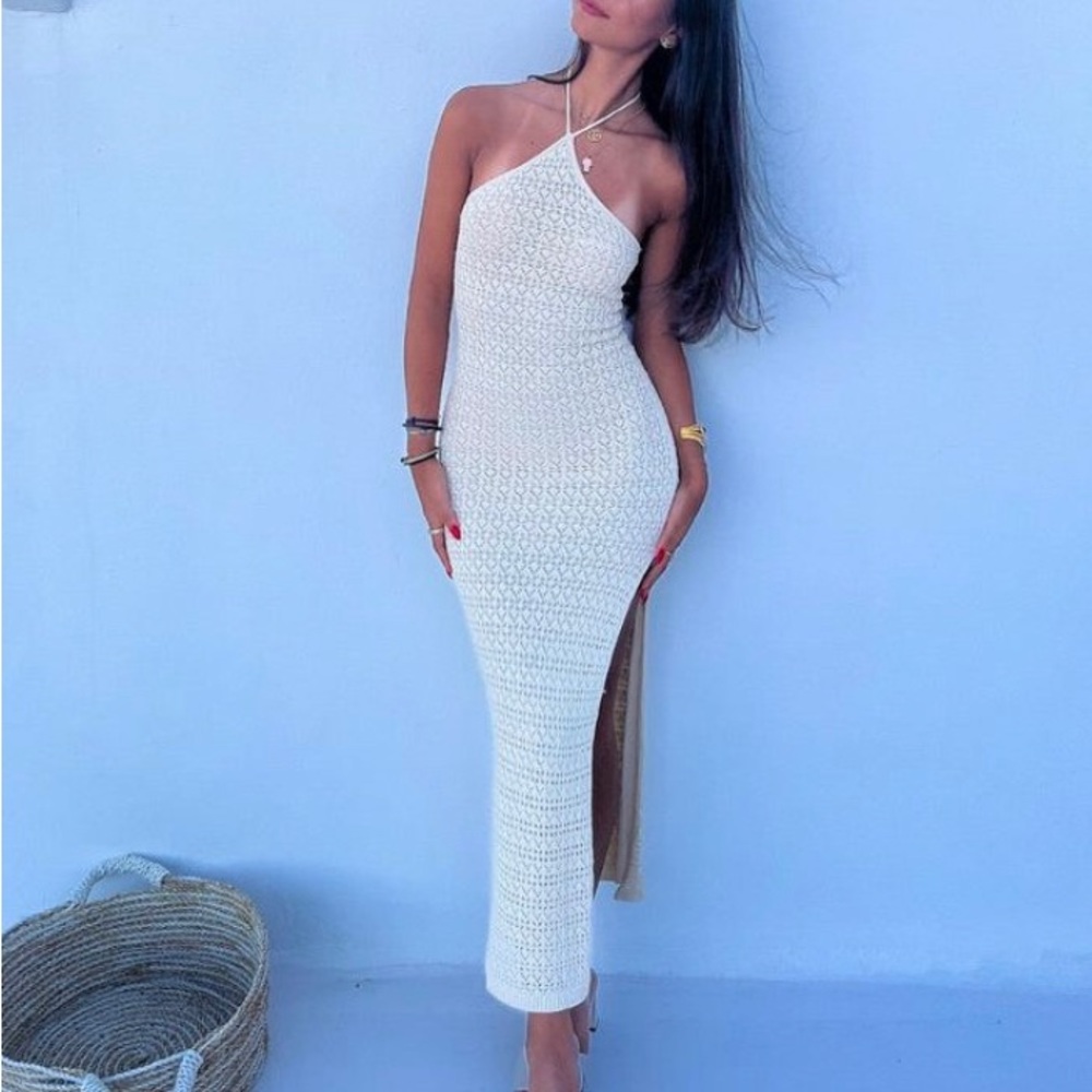 Crochet Fitted Dress